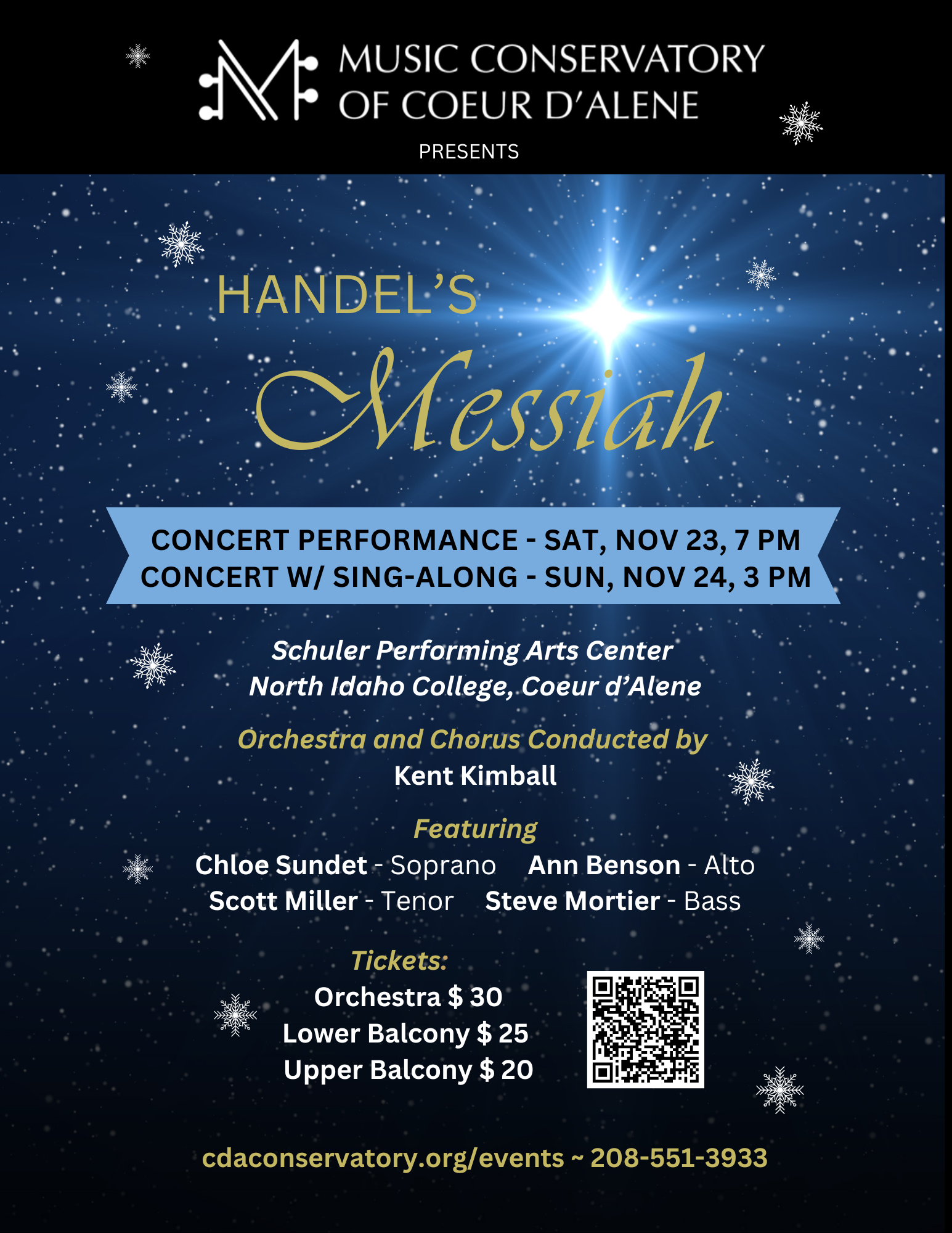 Messiah 2024 - CDA Music Conservatory